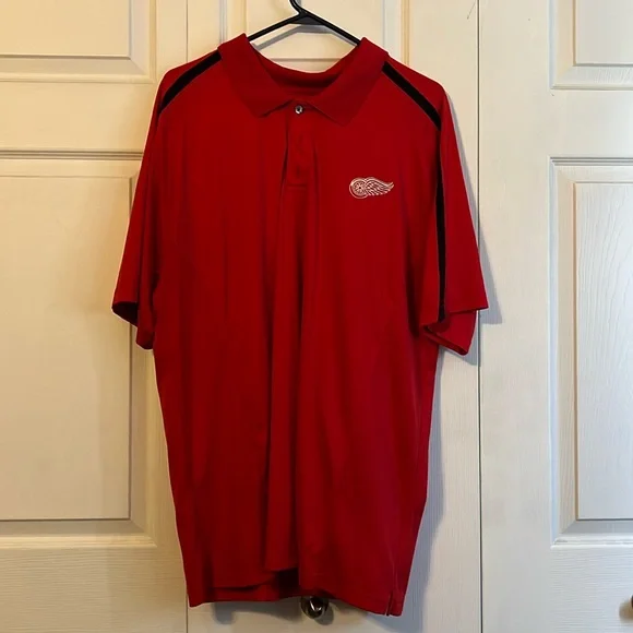 Detroit Redwings Polo shirt- XXL - Picture 1 of 5